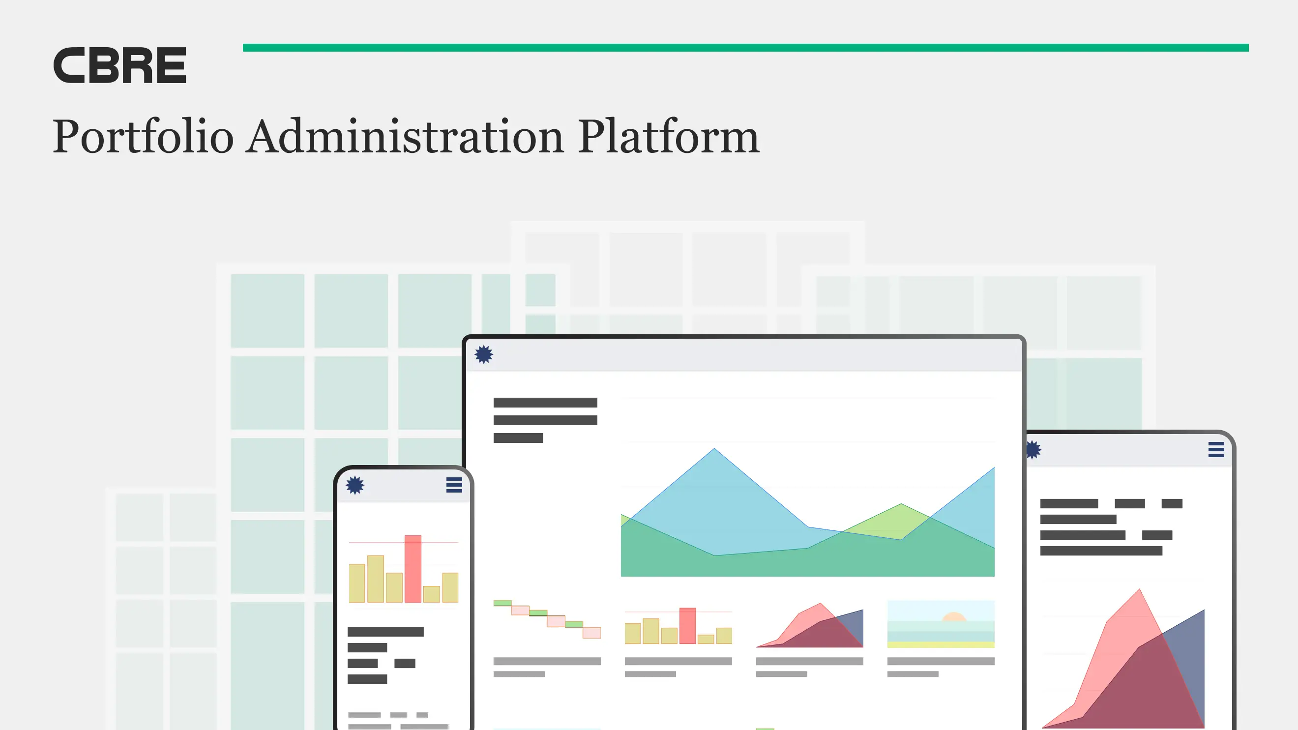 A graphic of a web platform